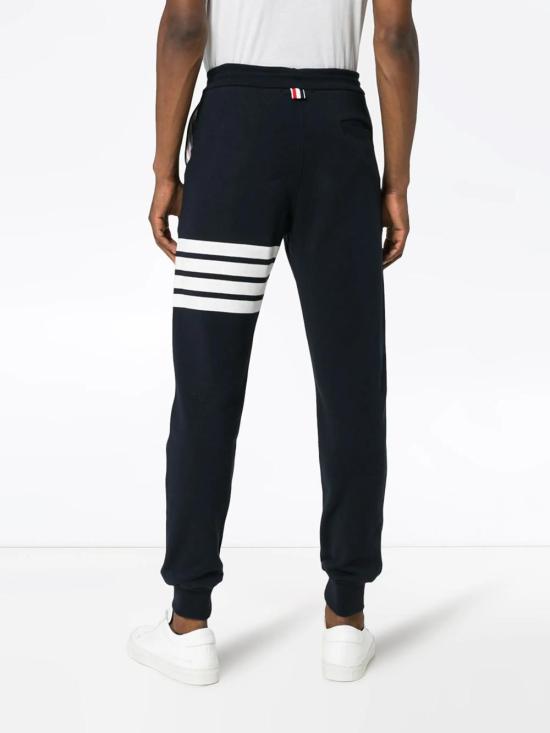 26FW 톰브라운 클래식 루프백 4바 스웨트팬츠 MJQ008H00535 461 NAVY - THOM BROWNE