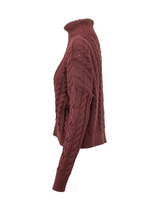 26FW 랄프 로렌 스웨터 200B23577 004 DARK GARNET - RALPH LAUREN