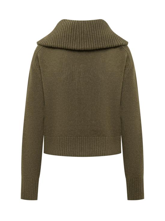 26FW 빅토리아 베컴 가디건 1426KJU007545A 9990 MARSH GREEN - VICTORIA BECKHAM