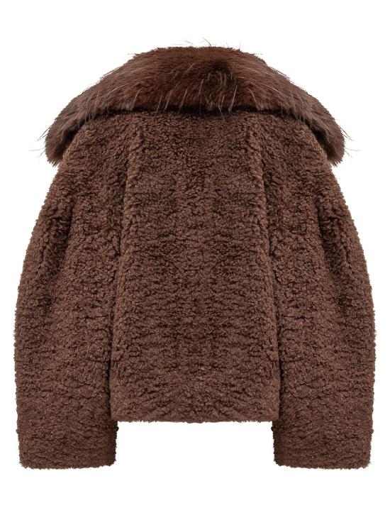 26FW 가니 아우터 A1130028 ZXG CHOCOLATE BROWN - GANNI