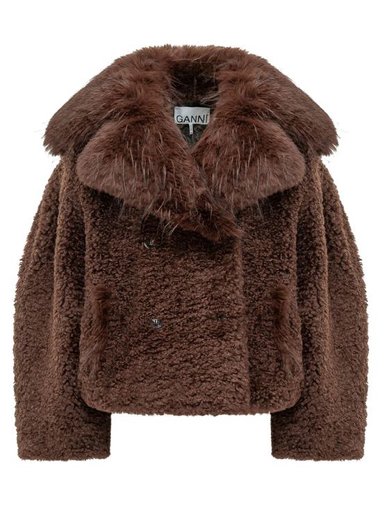 26FW 가니 아우터 A1130028 ZXG CHOCOLATE BROWN