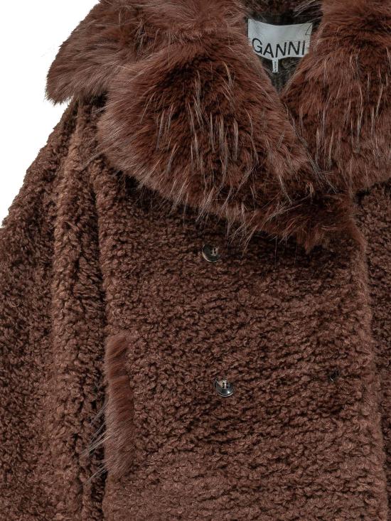 26FW 가니 아우터 A1130028 ZXG CHOCOLATE BROWN - GANNI