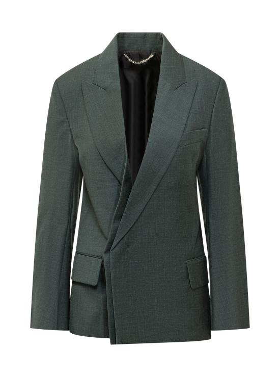 26FW 빅토리아 베컴 수트 자켓 1426WJK007911A 9990 MARSH GREEN