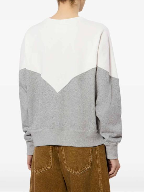 26FW 이자벨마랑 휴스턴 투톤 마랑 스웨트셔츠 SW0006FAA1M08EOFLY WHITE - ISABEL MARANT