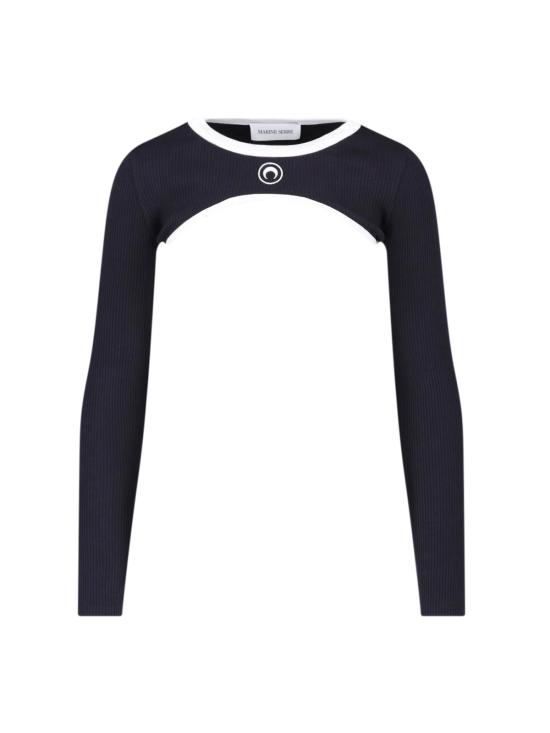26FW 마린세르 미디 원피스 WDR511A CJER0125 BK99 BLACK - MARINE SERRE