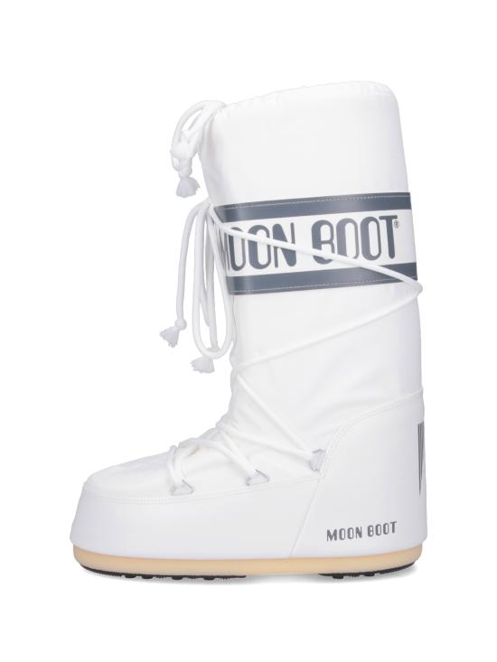26FW 문부츠 아이콘 나일론 부츠 80D1400440 A001 WHITE - MOON BOOT