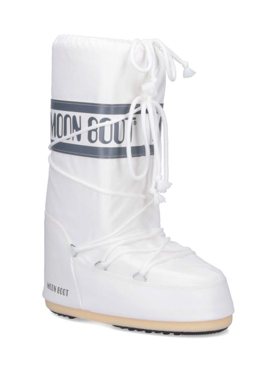 26FW 문부츠 아이콘 나일론 부츠 80D1400440 A001 WHITE - MOON BOOT