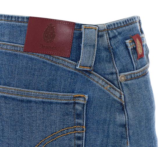 26FW 돈답 미디 스커트 G660B DS0397D XL2800 BLUE - DONDUP