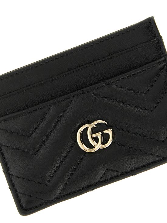 26FW 구찌 GG 마몽 카드지갑 구찌 443127AAFAX1000 Black - GUCCI