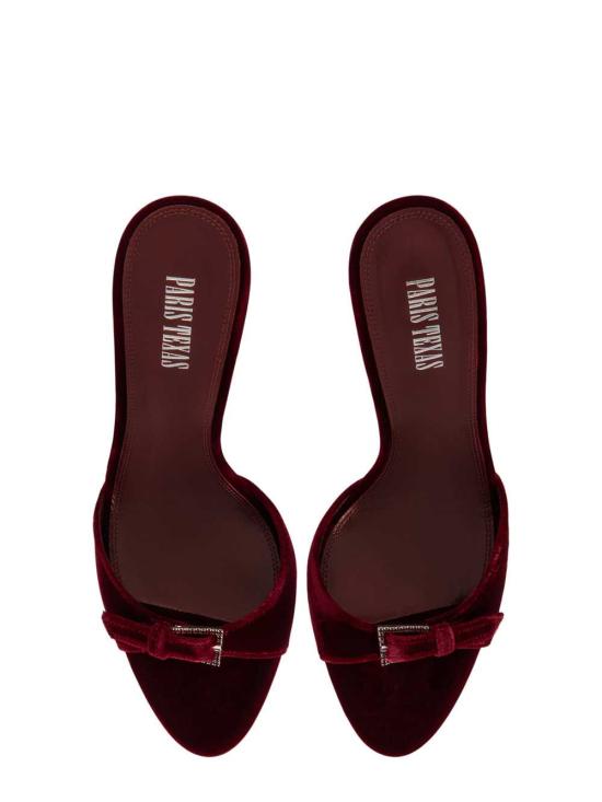26FW 파리텍사스 슈즈 PX2097XVLV6 DEEP RED - PARIS TEXAS