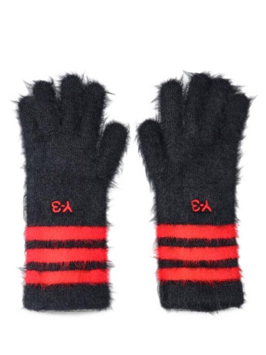 26FW 와이쓰리 장갑 KW9704 BLACK SCARLET DOM
