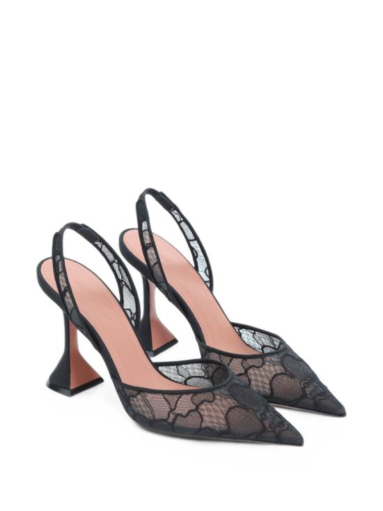 26FW 아미나 무아디 힐/펌프스 12S357471HOL BLACK - AMINA MUADDI