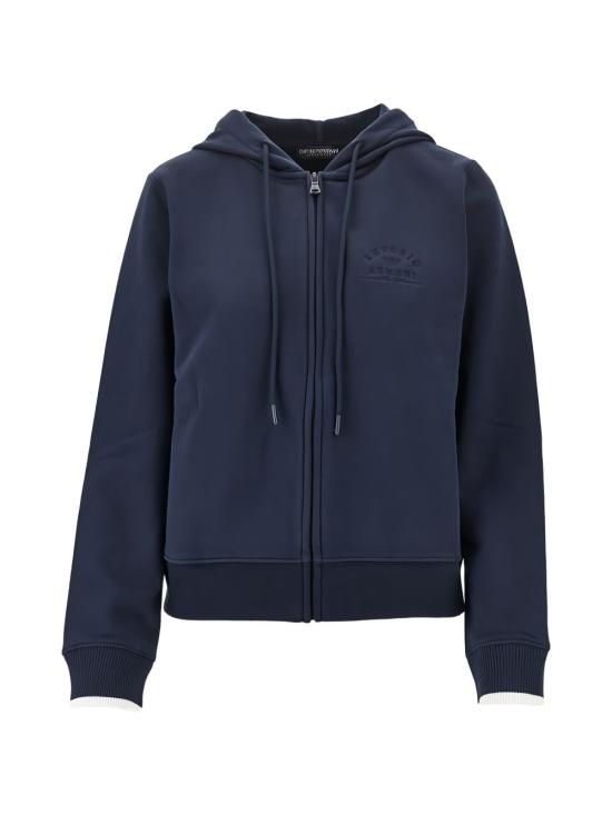 26FW 엠포리오 아르마니 후드 티셔츠 EW000392 AF25592UB101 NAVY