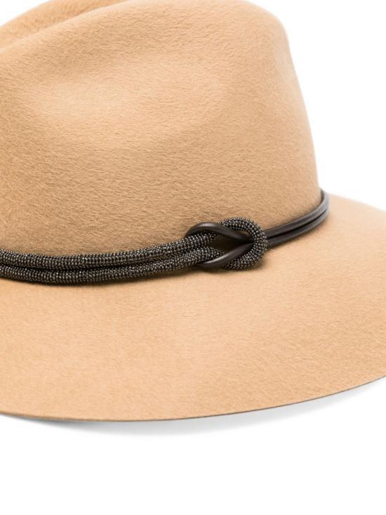26FW 브루넬로 쿠치넬리 모자 MCAP90232 C9869 CAMEL - BRUNELLO CUCINELLI