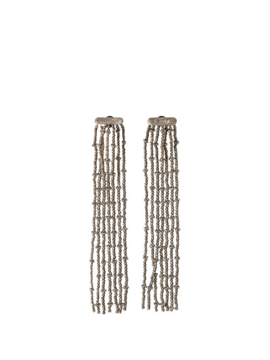 26FW 브루넬로 쿠치넬리 이어링 MORW9LA65P C046 SILVER