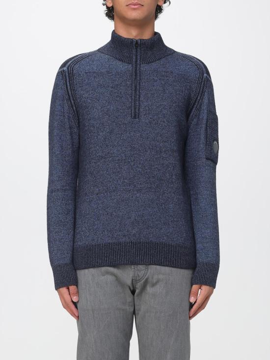 26FW 씨피 컴퍼니 집업 니트 21CMKN298A006170A 871 Navy
