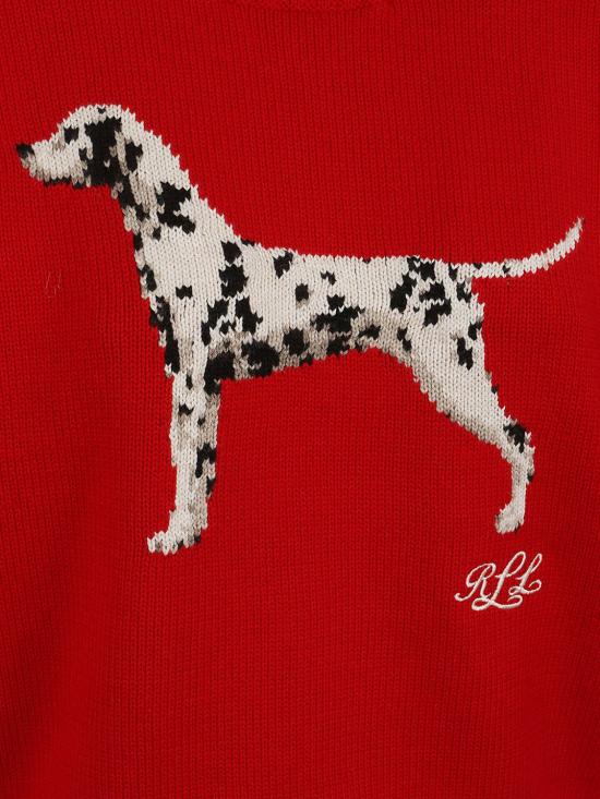 26FW 랄프 로렌 스웨터 200B27843 001 Red - RALPH LAUREN