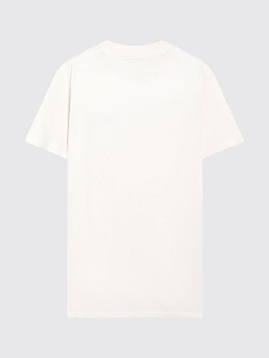 26FW 아크네 스튜디오 로고 그래픽 반팔 티셔츠 CL0489 418 Pink - ACNE STUDIOS