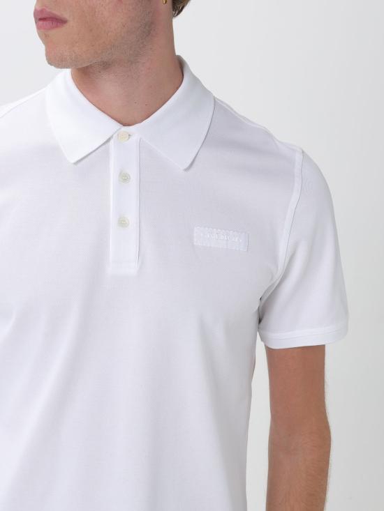 26FW 지방시 폴로 티셔츠 BML00G3YTX 100 White - GIVENCHY