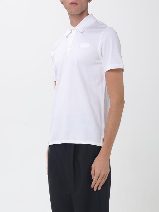 26FW 지방시 폴로 티셔츠 BML00G3YTX 100 White - GIVENCHY