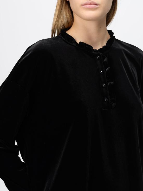 26FW 엠포리오 아르마니 탑 EW004147AF13341 UC001 Black - EMPORIO ARMANI