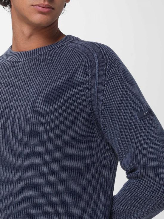 26FW 헤스키모 스웨터 HE2400001 BLU Blue - HESKIMO