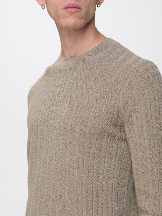 26FW 파올로 페코라 스웨터 A039F009 1193 Dove Grey - PAOLO PECORA