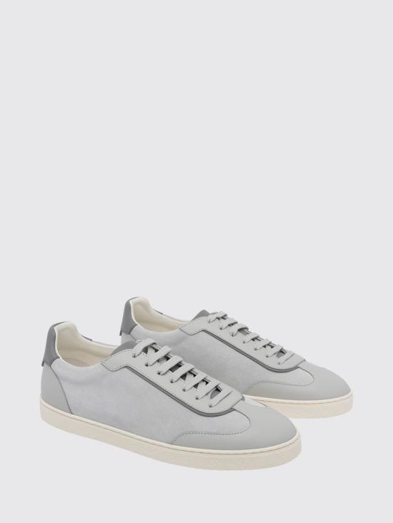 26FW 브루넬로 쿠치넬리 스니커즈 MZULDGJ336 CSH27 Grey - BRUNELLO CUCINELLI
