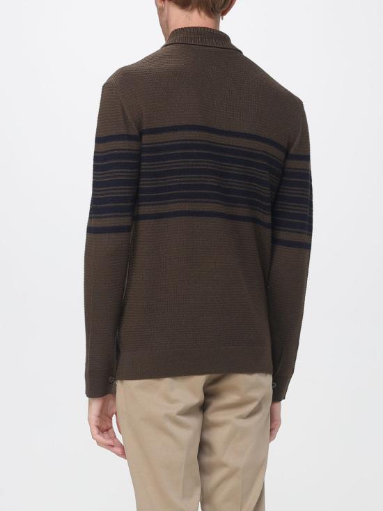 26FW 파올로 페코라 폴로 티셔츠 A036F009 R261 Brown - PAOLO PECORA