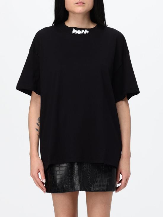 26FW 디스클레이머 반팔 티셔츠 55988 NERO Black