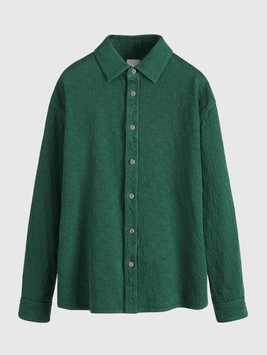 26FW 디올 셔츠 683D584A3042 630 Green