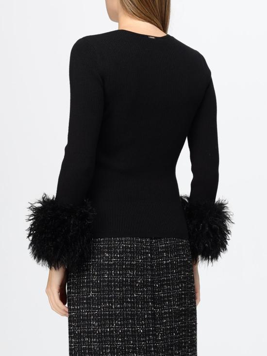 26FW 트윈셋 탑 262TT3261 00006 Black - TWINSET