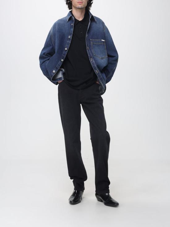 26FW 지방시 폴로 티셔츠 BML00G3YTX 001 Black - GIVENCHY