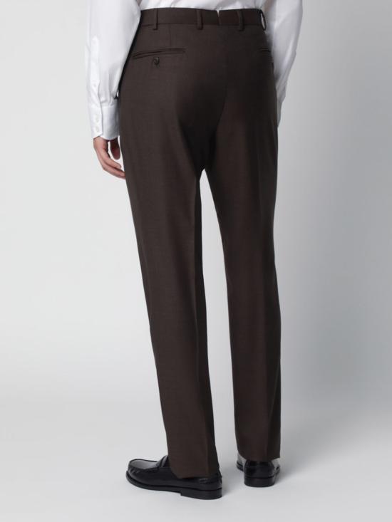 26FW 루이지 비안끼 수트 세트 340764509 01 Brown - LUIGI BIANCHI