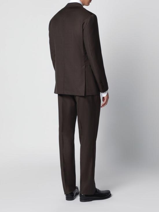 26FW 루이지 비안끼 수트 세트 340764509 01 Brown - LUIGI BIANCHI