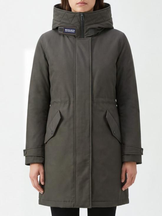 26FW 울리치 코트 CFWWOU1105FBUT0001 DAG Green