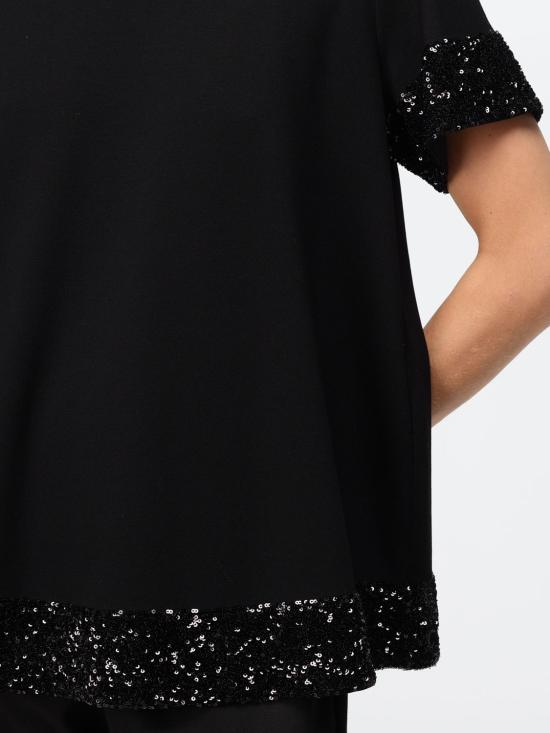 26FW 엠포리오 아르마니 탑 EW004673AF22598 UC001 Black - EMPORIO ARMANI