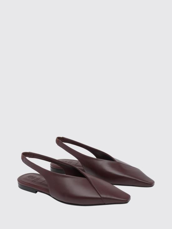 26FW 브루넬로 쿠치넬리 플랫 슈즈 MZSKC3369P C4187 Red - BRUNELLO CUCINELLI