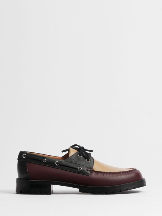 26FW 디올 로퍼 3LO240ACF Burgundy