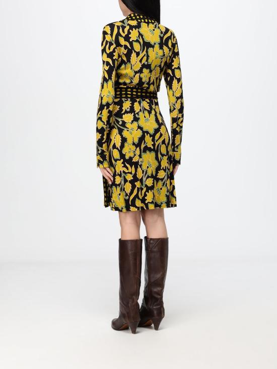 26FW 다이앤 본 퍼스텐버그 롱 원피스 D995XMTJY CBRINE Multicolor - DIANE VON FURSTENBERG