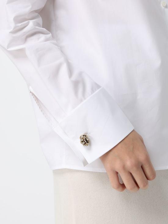 26FW 파비아나 필리피 셔츠 CAD226F696M664 21 White - FABIANA FILIPPI