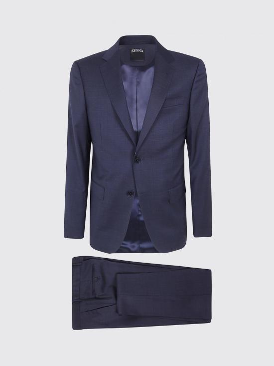 26FW 에르메네질도제냐 수트 세트 422705A4281CGN 412 Blue