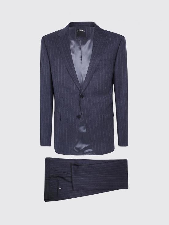 26FW 에르메네질도제냐 수트 세트 422048A4281CGN 414 Blue