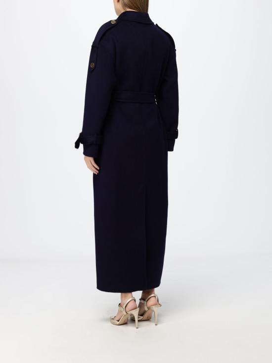 26FW 엘리자베타프랜치 코트 CP02D68E2 H88 Blue - ELISABETTA FRANCHI