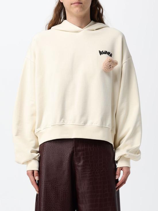 26FW 디스클레이머 스웨터 55989 LATTE Yellow Cream