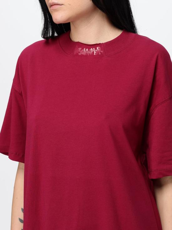 26FW 디스클레이머 반팔 티셔츠 55988 CHERRY Burgundy - DISCLAIMER