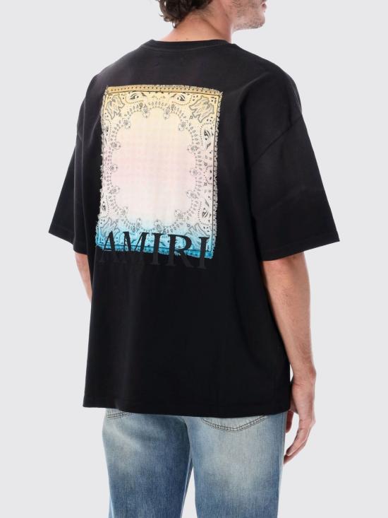 26FW 아미리 반팔 티셔츠 AMTOJR1153 001 Black - AMIRI