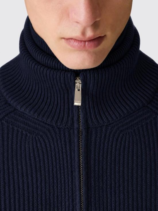 26FW 라르디니 집업 니트 ACLMML457AC67024 850GR Blue - LARDINI