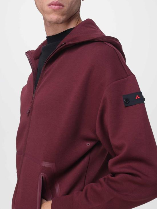 26FW 페트레이 후드 티셔츠 PEU60509912482 446 Burgundy - PEUTEREY