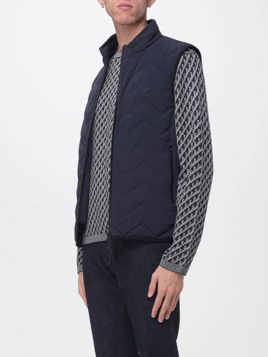 26FW 엠포리오 아르마니 베스트 EM004946AF18499 UB118 Blue - EMPORIO ARMANI